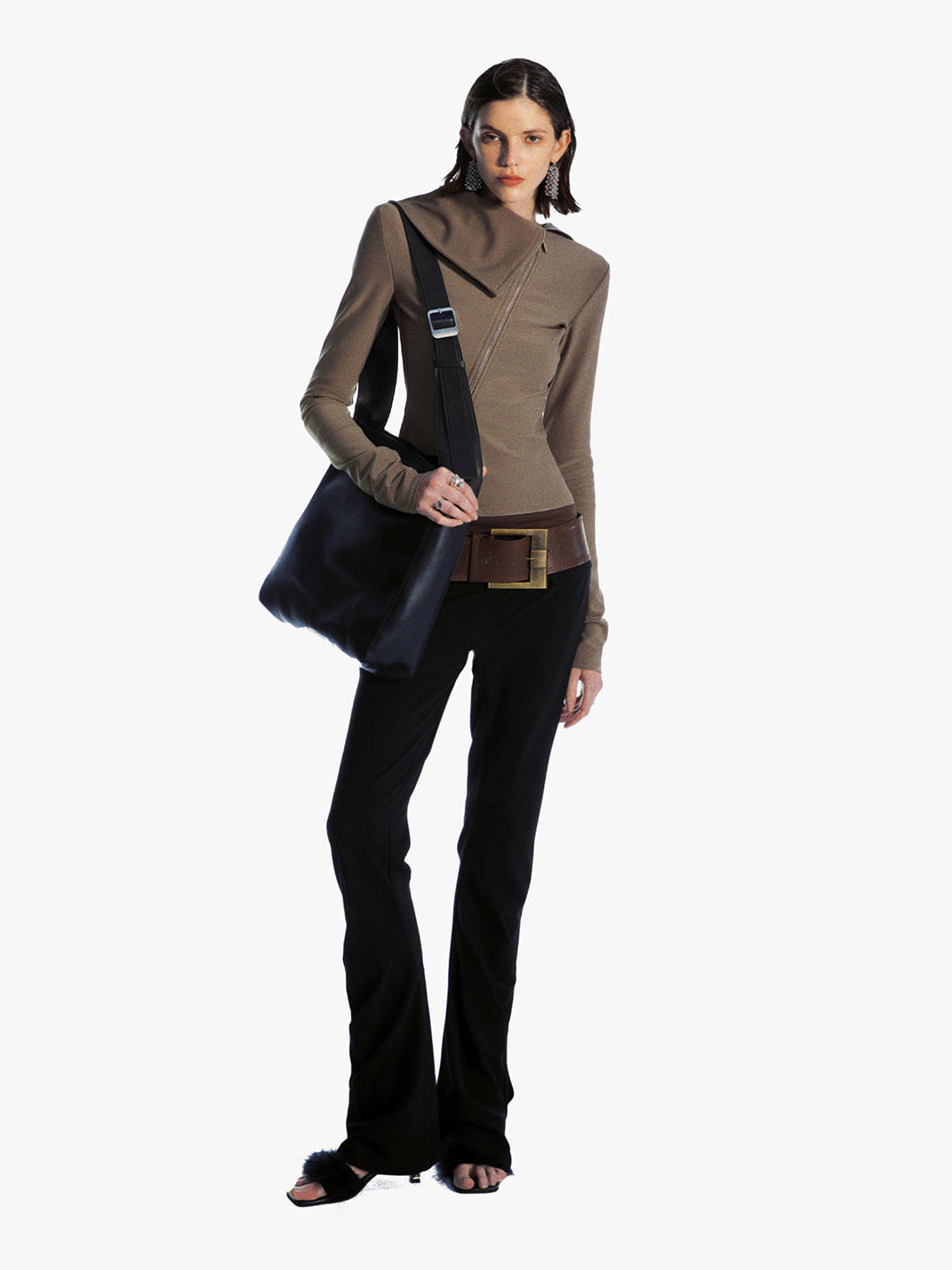 COMMONCE.NET | "Axis Fold Silhouette No. 1" Asymmetrical Zipper Jacket - PSYLOS 1, COMMONCE.NET | "Axis Fold Silhouette No. 1" Asymmetrical Zipper Jacket, Women's Wear, COMMONCE.NET•JAPAN, PSYLOS 1